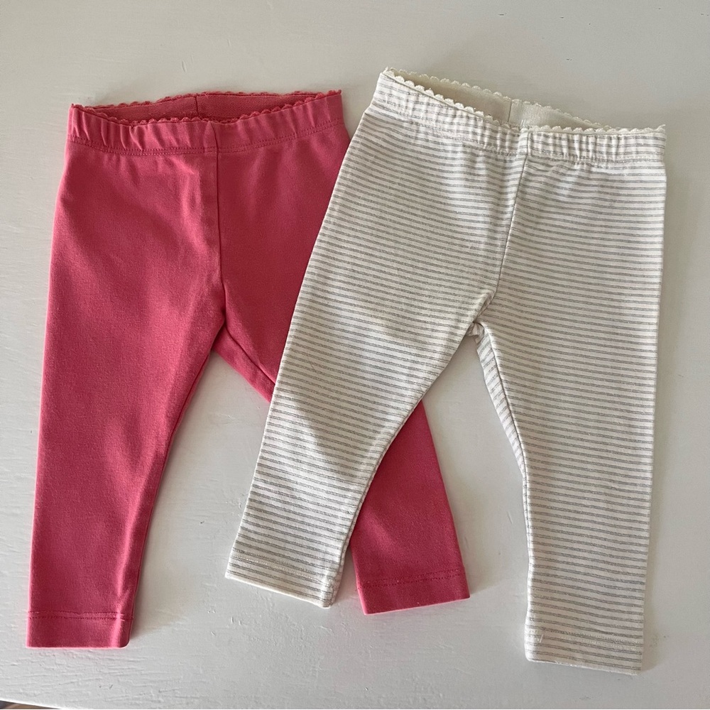 Tea Collection Baby Leggings Bundle - 3-6M